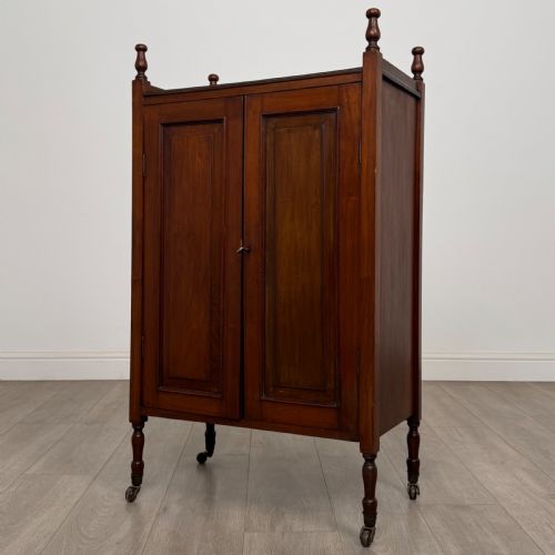 ANTIQUE 20TH CENTURY GOOD QUALITY CABINET IN MAHOGANY - ADDITIONAL PHOTO 2