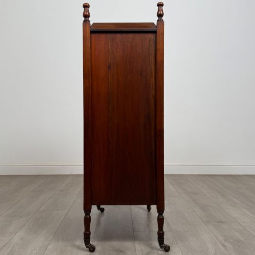 ANTIQUE 20TH CENTURY GOOD QUALITY CABINET IN MAHOGANY - ADDITIONAL PHOTO 7