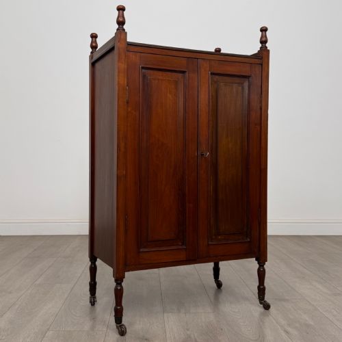 ANTIQUE 20TH CENTURY GOOD QUALITY CABINET IN MAHOGANY - ADDITIONAL PHOTO 8