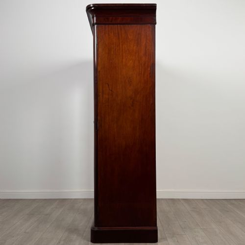 ANTIQUE 19TH CENTURY FINE QUALITY WARDROBE IN MAHOGANY - ADDITIONAL PHOTO 3