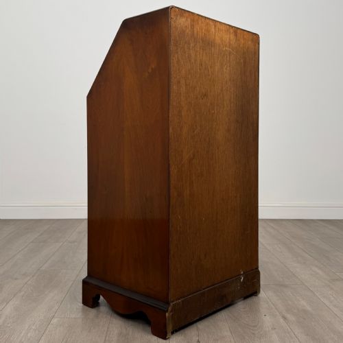 ANTIQUE 20TH CENTURY NARROW BUREAU IN WALNUT - ADDITIONAL PHOTO 4