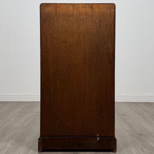 ANTIQUE 20TH CENTURY NARROW BUREAU IN WALNUT - ADDITIONAL PHOTO 5
