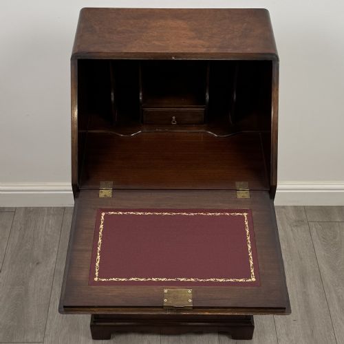 ANTIQUE 20TH CENTURY NARROW BUREAU IN WALNUT - ADDITIONAL PHOTO 11