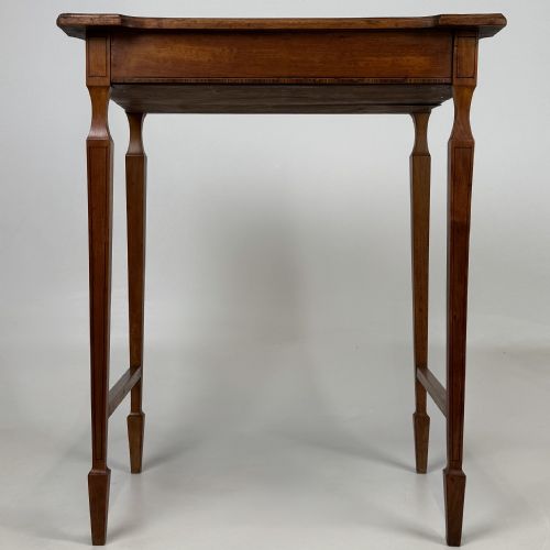 ANTIQUE 19TH CENTURY GOOD QUALITY SATINWOOD SIDE TABLE - ADDITIONAL PHOTO 5