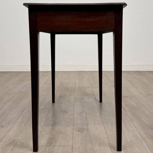 ANTIQUE 18TH CENTURY GOOD QUALITY WRITING TABLE IN MAHOGANY - ADDITIONAL PHOTO 6