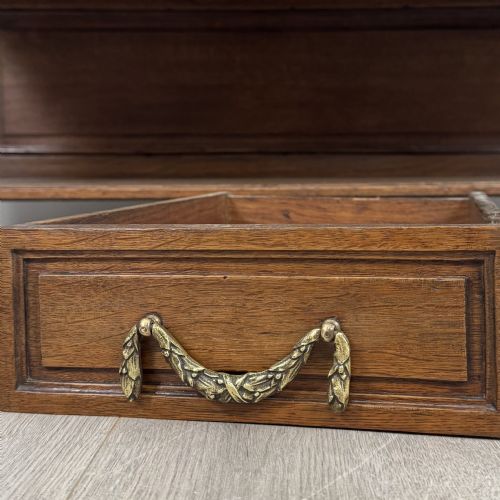 ANTIQUE 19TH CENTURY FRENCH PAIR OF MARBLE TOP CABINETS - ADDITIONAL PHOTO 13