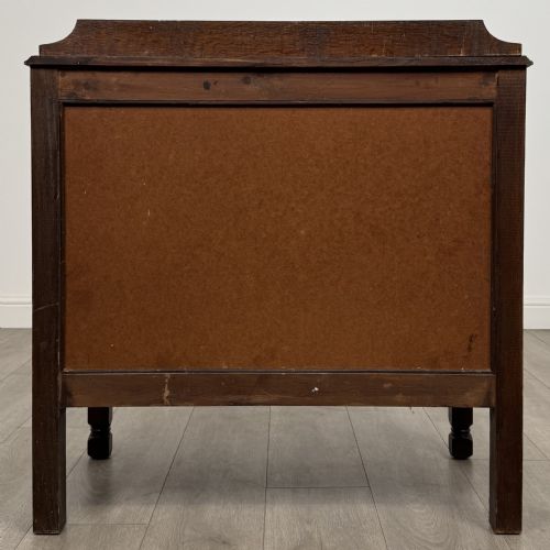 ANTIQUE 20TH CENTURY GOOD QUALITY CHEST OF DRAWERS IN OAK - ADDITIONAL PHOTO 4