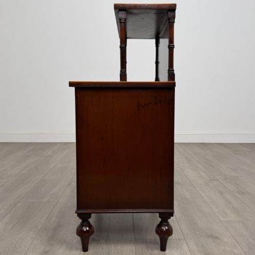 ANTIQUE 20TH CENTURY SMALL MAHOGANY CABINET - ADDITIONAL PHOTO 2