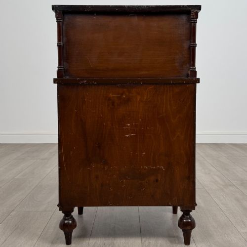 ANTIQUE 20TH CENTURY SMALL MAHOGANY CABINET - ADDITIONAL PHOTO 5