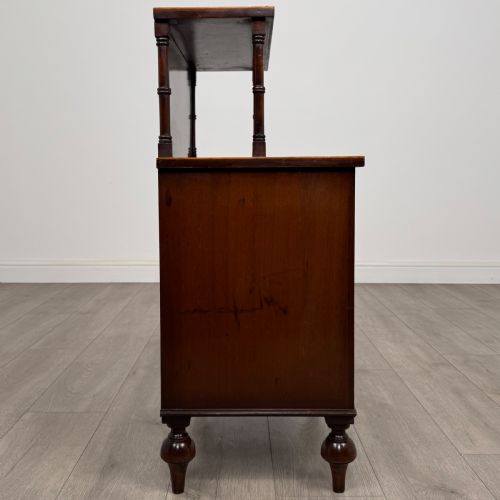 ANTIQUE 20TH CENTURY SMALL MAHOGANY CABINET - ADDITIONAL PHOTO 8