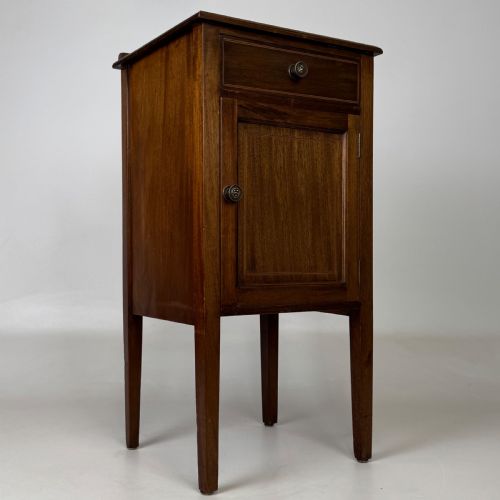ANTIQUE 20TH CENTURY GOOD QUALITY SMALL MAHOGANY CABINET - ADDITIONAL PHOTO 8