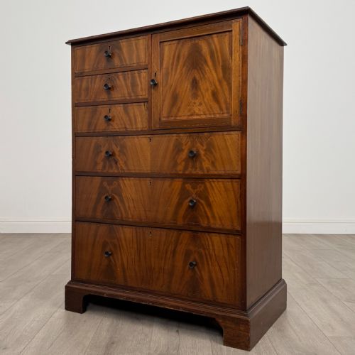ANTIQUE 20TH CENTURY CHEST OF DRAWERS IN MAHOGANY - ADDITIONAL PHOTO 2