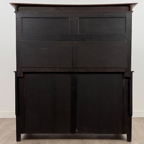 ANTIQUE 20TH CENTURY FINE QUALITY ARTS CRAFTS SIDEBOARD IN OAK - ADDITIONAL PHOTO 5