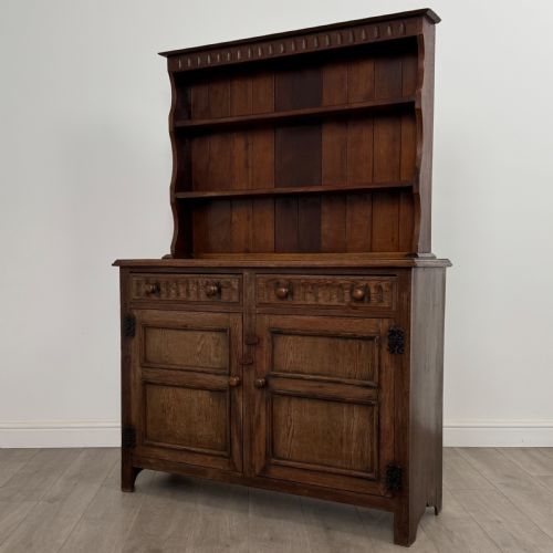 ANTIQUE 20TH CENTURY GOOD QUALITY DRESSER IN OAK - ADDITIONAL PHOTO 2