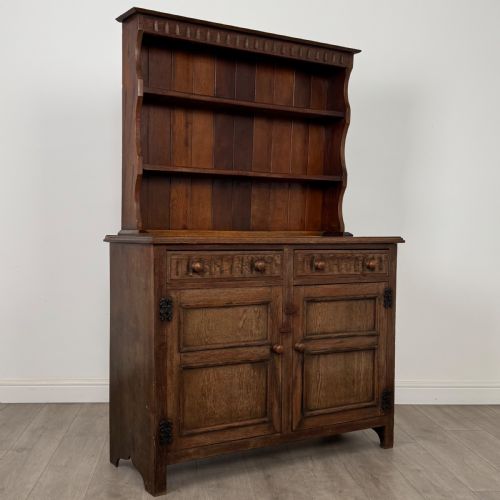 ANTIQUE 20TH CENTURY GOOD QUALITY DRESSER IN OAK - ADDITIONAL PHOTO 8