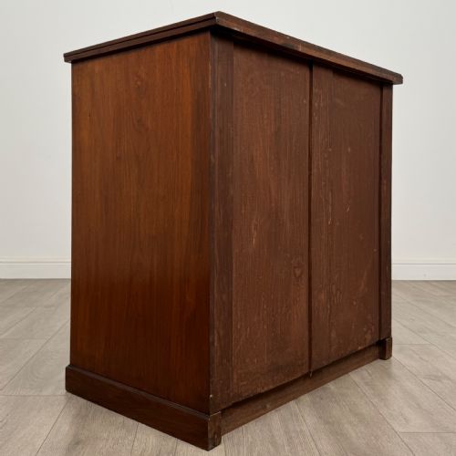 ANTIQUE 20TH CENTURY FINE QUALITY CHEST OF DRAWERS IN WALNUT - ADDITIONAL PHOTO 3