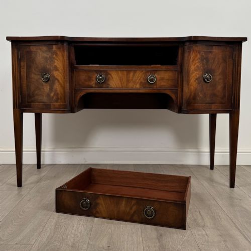 ANTIQUE 20TH CENTURY GOOD QUALITY SIDEBOARD IN MAHOGANY - ADDITIONAL PHOTO 10