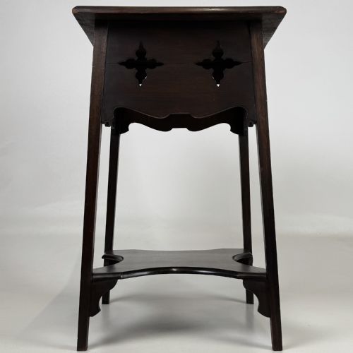 ANTIQUE 20TH CENTURY SIDE TABLE IN WALNUT - ADDITIONAL PHOTO 2