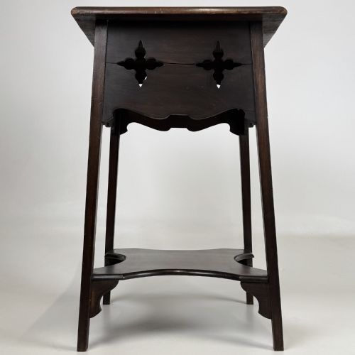 ANTIQUE 20TH CENTURY SIDE TABLE IN WALNUT - ADDITIONAL PHOTO 6