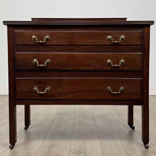 antique 20th century good quality mahogany chest of drawers - CATEGORY: ANTIQUE CHEST OF DRAWERS - DATED EDWARDIAN