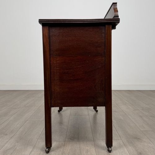 ANTIQUE 20TH CENTURY GOOD QUALITY MAHOGANY CHEST OF DRAWERS - ADDITIONAL PHOTO 2