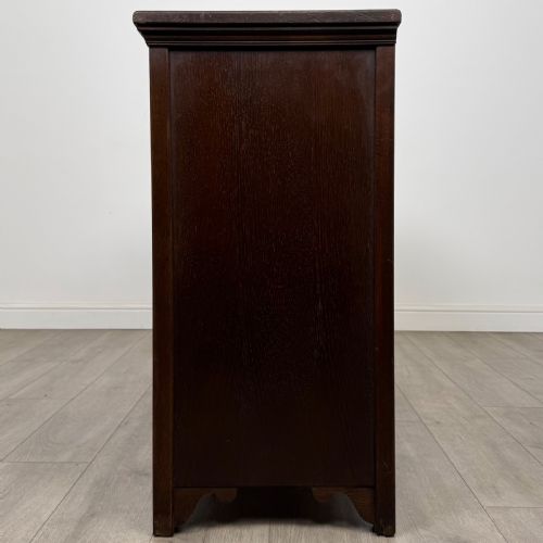 ANTIQUE 20TH CENTURY GOOD QUALITY SIDEBOARD IN OAK - ADDITIONAL PHOTO 3