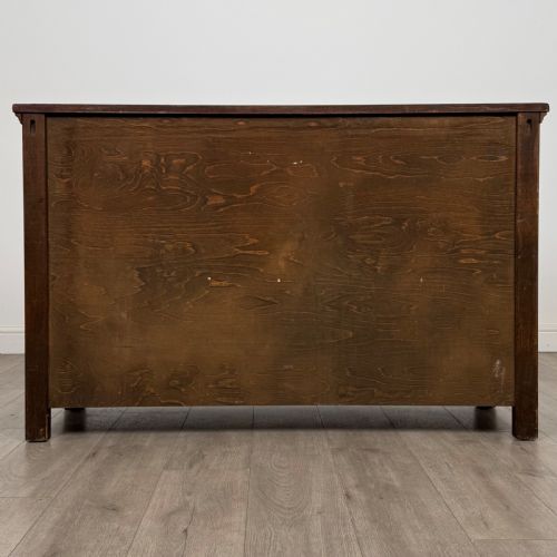 ANTIQUE 20TH CENTURY GOOD QUALITY SIDEBOARD IN OAK - ADDITIONAL PHOTO 5