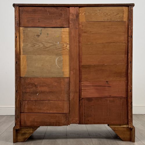 ANTIQUE 19TH CENTURY CHEST OF DRAWERS IN MAHOGANY - ADDITIONAL PHOTO 4
