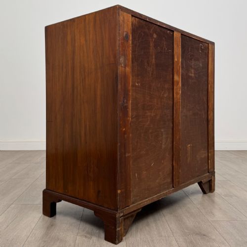 ANTIQUE 19TH CENTURY GEORGIAN STYLE CHEST OF DRAWERS IN MAHOGANY - ADDITIONAL PHOTO 3