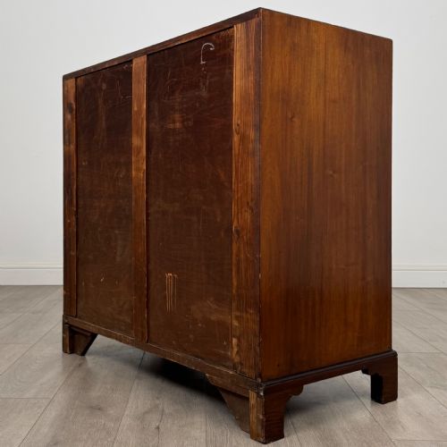 ANTIQUE 19TH CENTURY GEORGIAN STYLE CHEST OF DRAWERS IN MAHOGANY - ADDITIONAL PHOTO 5