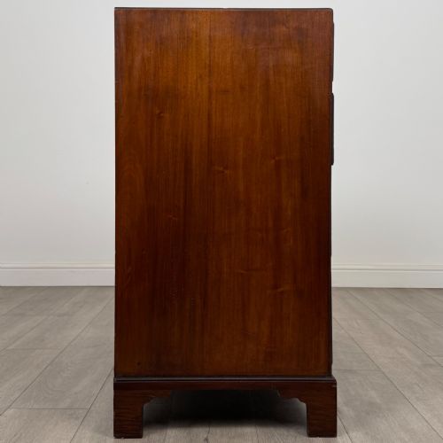 ANTIQUE 19TH CENTURY GEORGIAN STYLE CHEST OF DRAWERS IN MAHOGANY - ADDITIONAL PHOTO 6