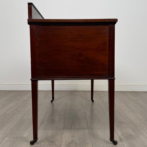 ANTIQUE 20TH CENTURY EDWARDIAN WRITING TABLE IN MAHOGANY - ADDITIONAL PHOTO 7