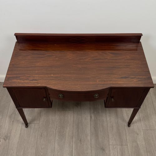 ANTIQUE 20TH CENTURY EDWARDIAN WRITING TABLE IN MAHOGANY - ADDITIONAL PHOTO 9