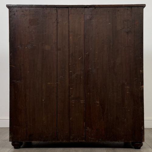 ANTIQUE 19TH CENTURY VICTORIAN CHEST OF DRAWERS IN MAHOGANY - ADDITIONAL PHOTO 4