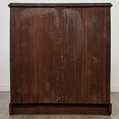 ANTIQUE 19TH CENTURY VICTORIAN MAHOGANY CHEST OF DRAWERS - ADDITIONAL PHOTO 4