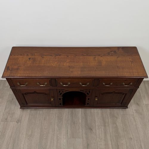 ANTIQUE 20TH CENTURY FINE QUALITY SIDEBOARD IN OAK - ADDITIONAL PHOTO 9