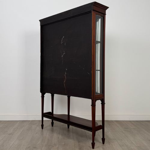 ANTIQUE 20TH CENTURY EDWARDIAN DISPLAY CABINET IN MAHOGANY - ADDITIONAL PHOTO 6