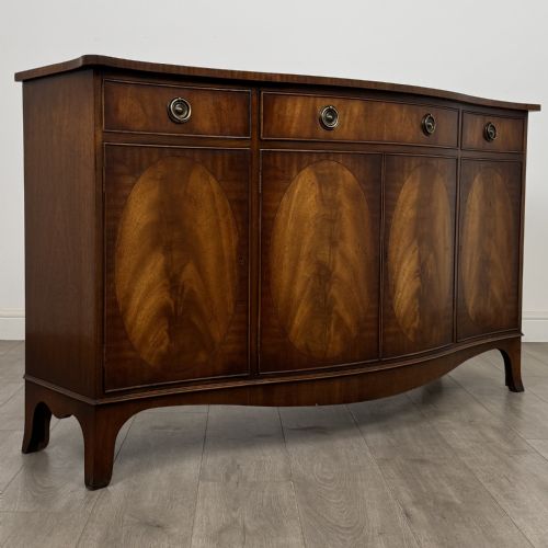 ANTIQUE 20TH CENTURY GOOD QUALITY SIDEBOARD IN MAHOGANY - ADDITIONAL PHOTO 8