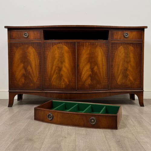 ANTIQUE 20TH CENTURY GOOD QUALITY SIDEBOARD IN MAHOGANY - ADDITIONAL PHOTO 10