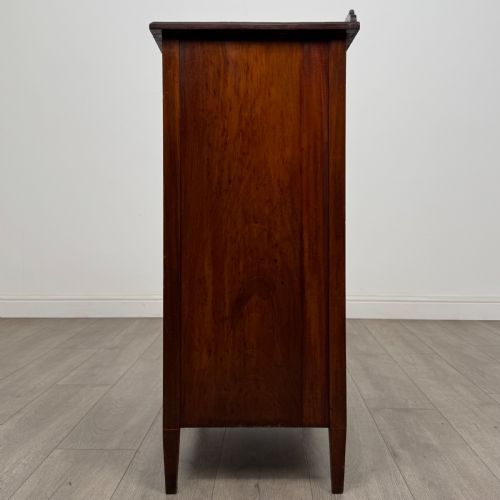 ANTIQUE 20TH CENTURY INLAID EDWARDIAN CUPBOARD IN MAHOGANY - ADDITIONAL PHOTO 3