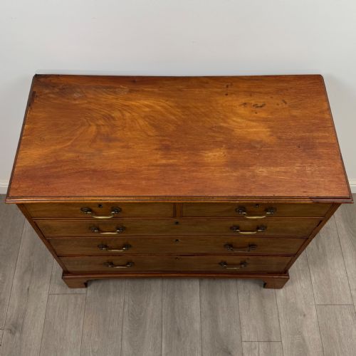 ANTIQUE 18TH CENTURY GEORGIAN MAHOGANY CHEST OF DRAWERS - ADDITIONAL PHOTO 8