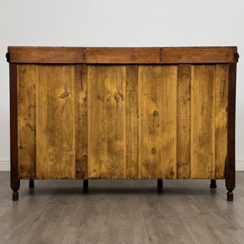 ANTIQUE 19TH CENTURY FINE QUALITY SIDEBOARD IN GOLDEN OAK - ADDITIONAL PHOTO 5