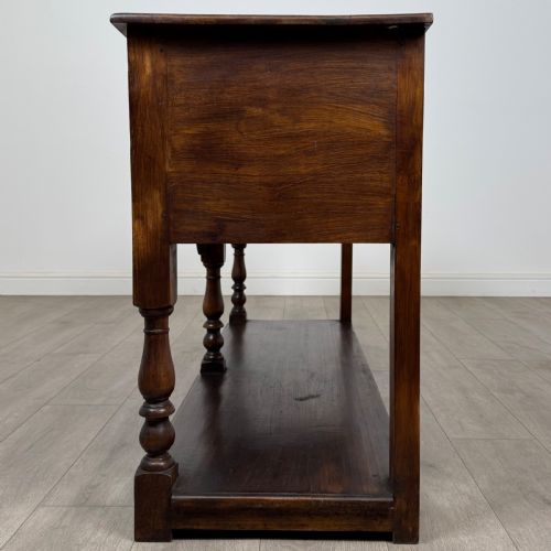 ANTIQUE 20TH CENTURY GOOD QUALITY DRESSER BASE IN WALNUT - ADDITIONAL PHOTO 2