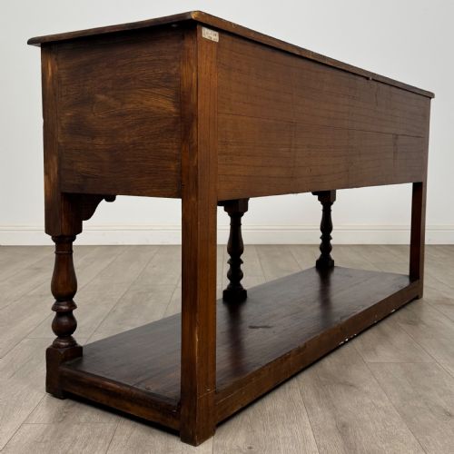 ANTIQUE 20TH CENTURY GOOD QUALITY DRESSER BASE IN WALNUT - ADDITIONAL PHOTO 3