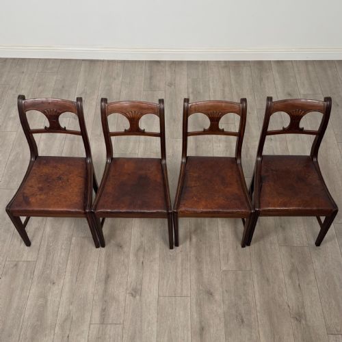 ANTIQUE 19TH CENTURY VICTORIAN SET OF 8 MAHOGANY DINING CHAIRS - ADDITIONAL PHOTO 6