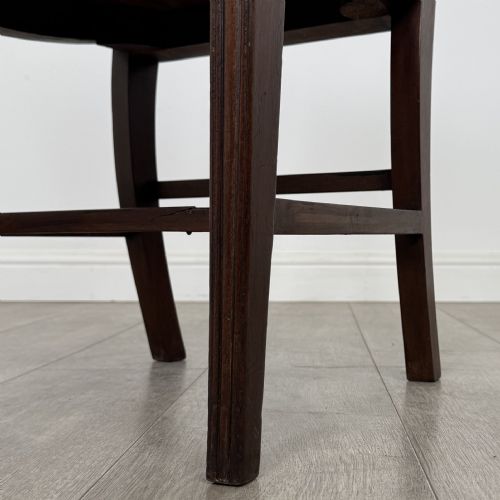ANTIQUE 19TH CENTURY VICTORIAN SET OF 8 MAHOGANY DINING CHAIRS - ADDITIONAL PHOTO 7