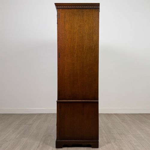 ANTIQUE 20TH CENTURY ART DECO OAK WARDROBE BY WRIGHTON - ADDITIONAL PHOTO 3