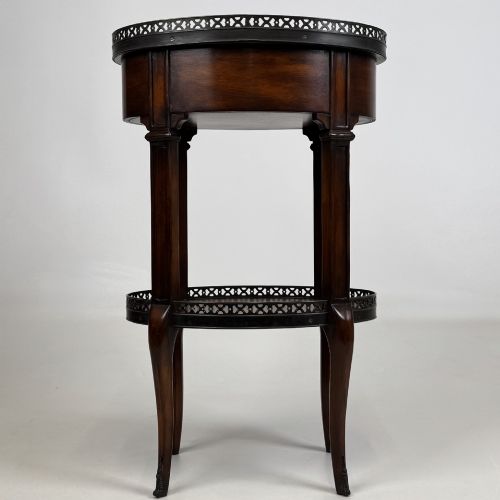 ANTIQUE 20TH CENTURY PAIR OF MAHOGANY BEDSIDE CABINETS - ADDITIONAL PHOTO 5
