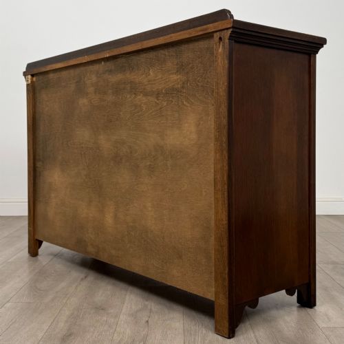 ANTIQUE 20TH CENTURY GOOD QUALITY SIDEBOARD IN OAK - ADDITIONAL PHOTO 6