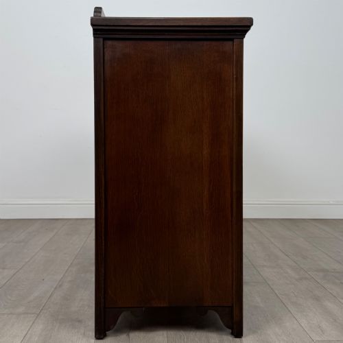 ANTIQUE 20TH CENTURY GOOD QUALITY SIDEBOARD IN OAK - ADDITIONAL PHOTO 7